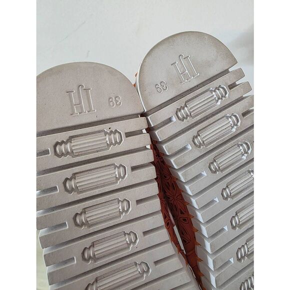 ILSE JACOBSEN Adult Female Tulip139 Flats, Color: Mango Sorbet, Size: 39 (US 9-9 - Picture 6 of 9